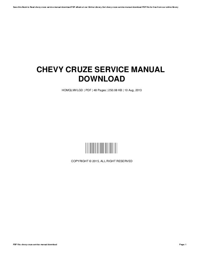 Chevrolet matiz service manual download